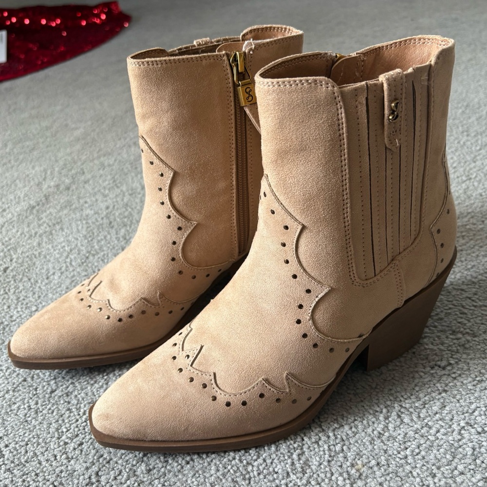 Sam & Libby Western Booties